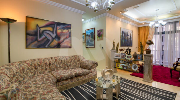 imagem da sala do apartamento à venda na Barra da Tijuca